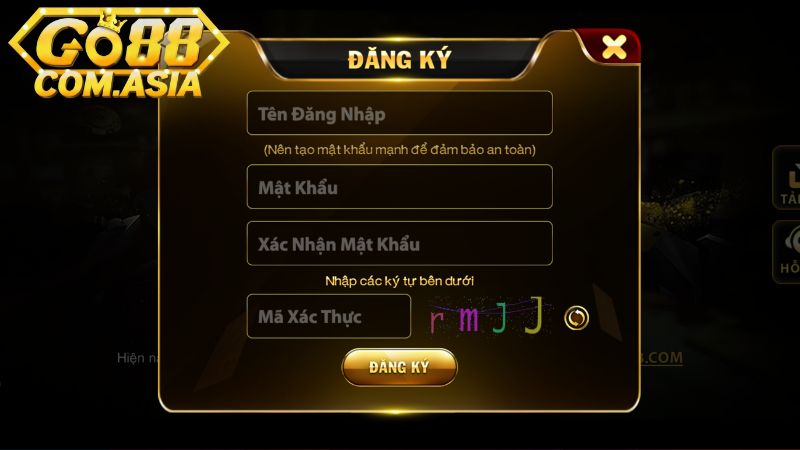 Hướng dẫn đăng ký Go88